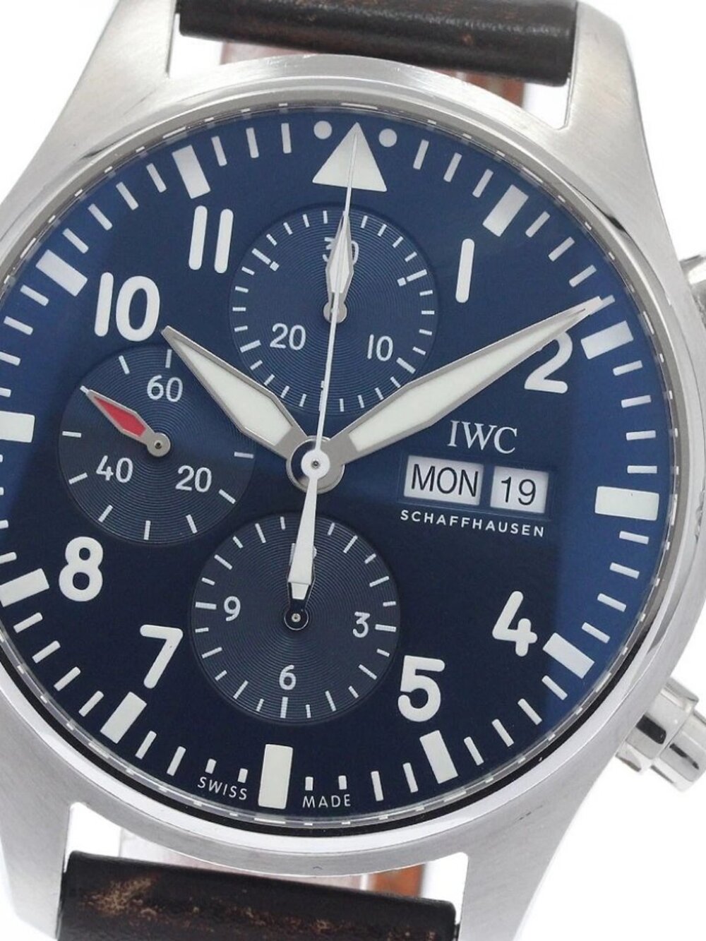 IWC SCHAFFHAUSEN Pilot's Watch Petite Prince IW377714 Automatic Men's_956371